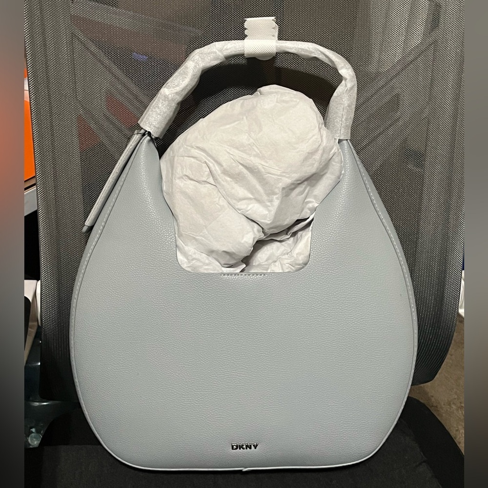 DKNY Misty Blue Hobo Bag (NEW)